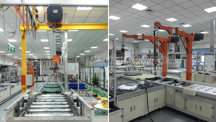 80kg智能提升機(jī)用于汽車(chē)電池生產(chǎn)線(xiàn)